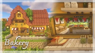 Minecraft 🥐🍞 Bakery Tutorial  Cottagecore  Mizunos 16 Craft CIT PACK [upl. by Aicela]