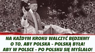 Proroctwo dla Polski  Ks Kardynał August Hlond [upl. by Chesna775]