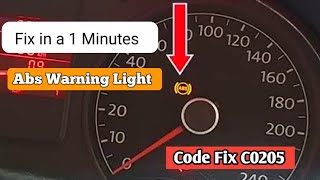 ABS Warning Light On  Fix In Easy Simple Steps [upl. by Veradia]