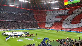 Bayern vs Paris SaintGermain I Choreo Südkurve München  Champions League Hymne I March 23 [upl. by Cart822]