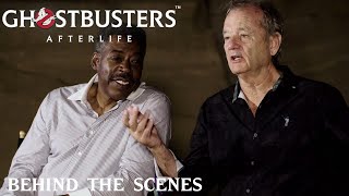 Ghostbusters Afterlife  Behind The Scenes  Filming In New York [upl. by Eellehs]