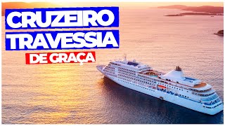 COMO é CRUZEIRO DE TRAVESSIA TUDO que VOCÊ PRECISA SABER  Aprenda viajar de Graça de Cruzeiro [upl. by Nwahsat244]