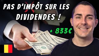 TUTO sur lexonération des Dividendes en Belgique 🇧🇪 [upl. by Candida]