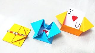 How to make cute origami paper envelope  Origami  Paper Folding Craft Videos amp Tutorials [upl. by Amadeus]