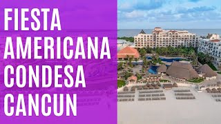 Fiesta Americana Condesa Cancún Hotel  allinclusive family resort with great pool [upl. by Brenton135]