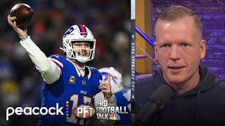 Buffalo Bills eyepopping in Wild Card win vs Steelers  Pro Football Talk  NFL on NBC [upl. by Clifton]