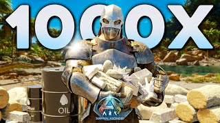 ARK Survival Ascended But Its 1000x PvP [upl. by Tenneb603]