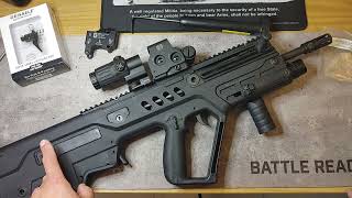 IWI Tavor SAR Geissele Super Sabra trigger pack and Lightning Bow trigger upgrade part 1 [upl. by Mercie]