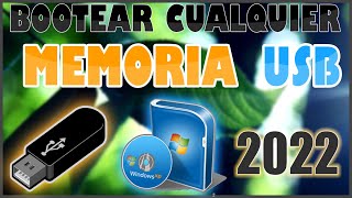 COMO BOOTEAR CUALQUIER MEMORIA USB Con CUALQUIER WINDOWS [upl. by Frederic]