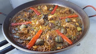 PAELLA VALENCIANA de la RIBERA [upl. by Eletnahc745]