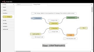 NODE RED  SETTING  CHANGING  MOVING  DELETING DATA IN SINGLE NODE [upl. by Naarah]