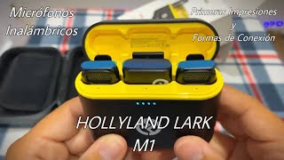 UNBOXING 2024  Micrófonos Profesionales Hollyland Lark M1 [upl. by Yemiaj]