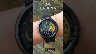 Ballozi TRANO Watch Face for Wear OS [upl. by Eelatan]