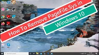 How to Remove PagefileSys in Windows 10 [upl. by Katzen]