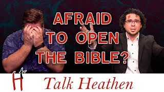 Are Atheists Afraid To Just Open the Bible  Carlos  CA  Talk Heathen 0413 [upl. by Nawyt]