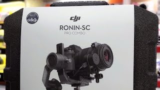 DJI RoninSC Pro Combo  More than just a Stabilizer [upl. by Inalaek227]