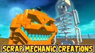 Scrap Mechanic CREATIONS  HALLOWEEN SPECIAL 15 WAshDubh  Gameplay [upl. by Inahpit908]