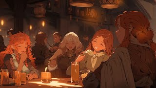 Fantasy MedievalTavern Music  Tavern Ambience Celtic Music for Deep Sleep [upl. by Zrike]