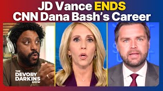 JD Vance ENDS CNN Dana Bash’s Career LIVE on Air [upl. by Siradal]