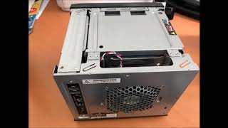 How to change HDD Iomega IX4200D [upl. by Nanny]