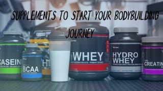 Essential Supplements for Beginners Kickstart Your Bodybuilding Journey Rightquot [upl. by Antoinetta991]