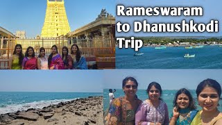 Rameswaram Temple  Dhanushkodi  Last Land Of India  Tamil Nadu Tourism Part  2 [upl. by Spratt73]