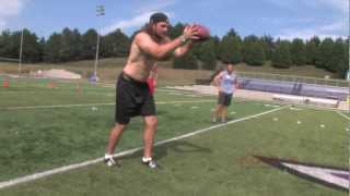 Thomas Morstead  2011 Pro Workout  Kohls Kicking Camps [upl. by Narud329]