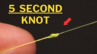 The EASIEST way to tie two fishing lines together [upl. by Rind]