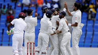 India vs West Indies 1st Test 2016 Team India Beat WI by Innings and 92 Runs [upl. by Zulch]