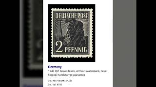 stamps briefmarken timbre value and catallog nr  germany deustche reich [upl. by Draned]