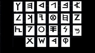 Ancient Hebrew Alphabet [upl. by Eilssel]