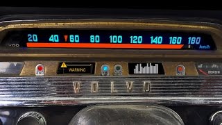 Volvo Amazon speedometer action [upl. by Der]