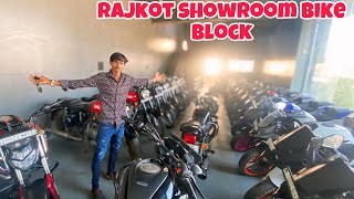 😎Rajkot showroom bike block🥰 [upl. by Malissia119]