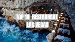 Top 10 Best Restaurants in Las Vegas You Must Try  Ultimate Dining Guide UNBELIEVABLE [upl. by Lamdin]