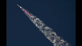 SpaceX Starship  Watch the rockets second attempt into space [upl. by Fawcette610]