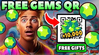 NEW Brawl Stars Rewards QR Code FREE GEMS 💎 How to get 10000 Free Gems in Brawl Stars 2024 [upl. by Saberhagen]