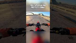 FULL SPEED On The Fastest EBike 😳 [upl. by Tirrell]