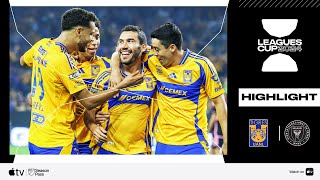 Tigres UANL vs Inter Miami  Leagues Cup  Match Highlight  August 3 2024 [upl. by Tiphane]