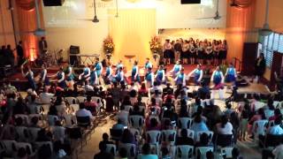 Danza Sube la alabanza con panderos [upl. by Eloccin226]