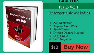 PIANO SHEET MUSIC NOTES FOR LATA HITS VOL 1 [upl. by Raouf]