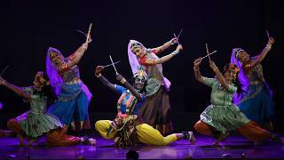 Rasa Leela in Brindavanam  Jaya Kalyanakrishnam  Sridevi Nrithyalaya  Bharathanatyam Dance [upl. by Ailad807]