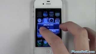 How To Turn Off SMS Popup Alert On The iPhone [upl. by Prince591]