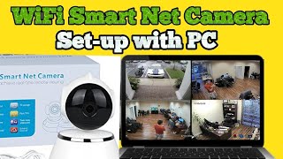 How to Connect WiFi SmartNet CCTV Camera to PC or Laptop [upl. by Anawik]