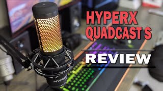 HyperX Quadcast S Review Brilliance in Sight and Sound [upl. by Cassell]