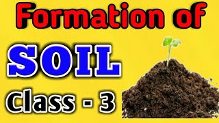 Formation of Soil  What is SOIL  What soil contains Class 3  Science [upl. by Aloysius]