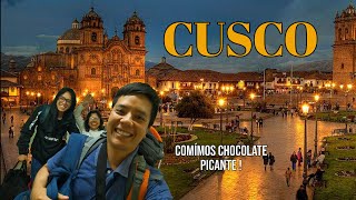 Primera vez en Cusco y comimos chocolate picante 🔥 Masao Trips [upl. by Charil]