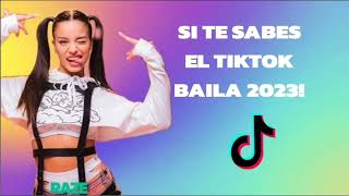 SI TE SABES EL TIKTOK BAILA 2023 🔥 MNYT [upl. by Narhet]