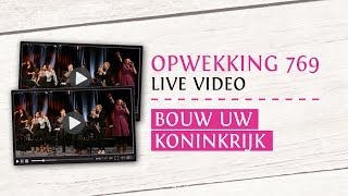 Opwekking 769  Bouw uw koninkrijk  CD38 live video [upl. by Rae]