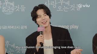 What Comes After Love Cast Interview on Unchanging Love [upl. by Eseryt778]