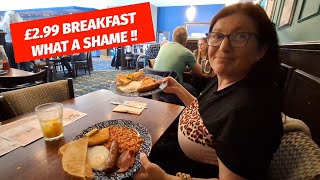 Wetherspoons £299 Breakfast Review Such a shame that this happened  foodie cooking [upl. by Sonya]